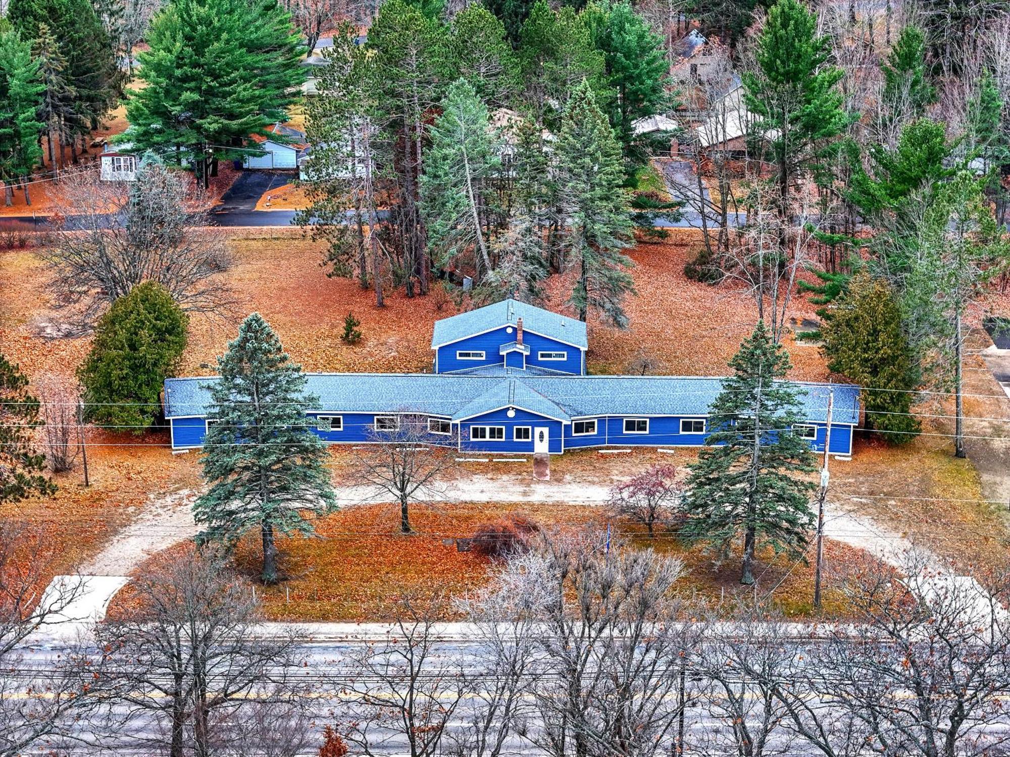 The Blue Anchor Unit #8 Motel Houghton Lake Exterior photo