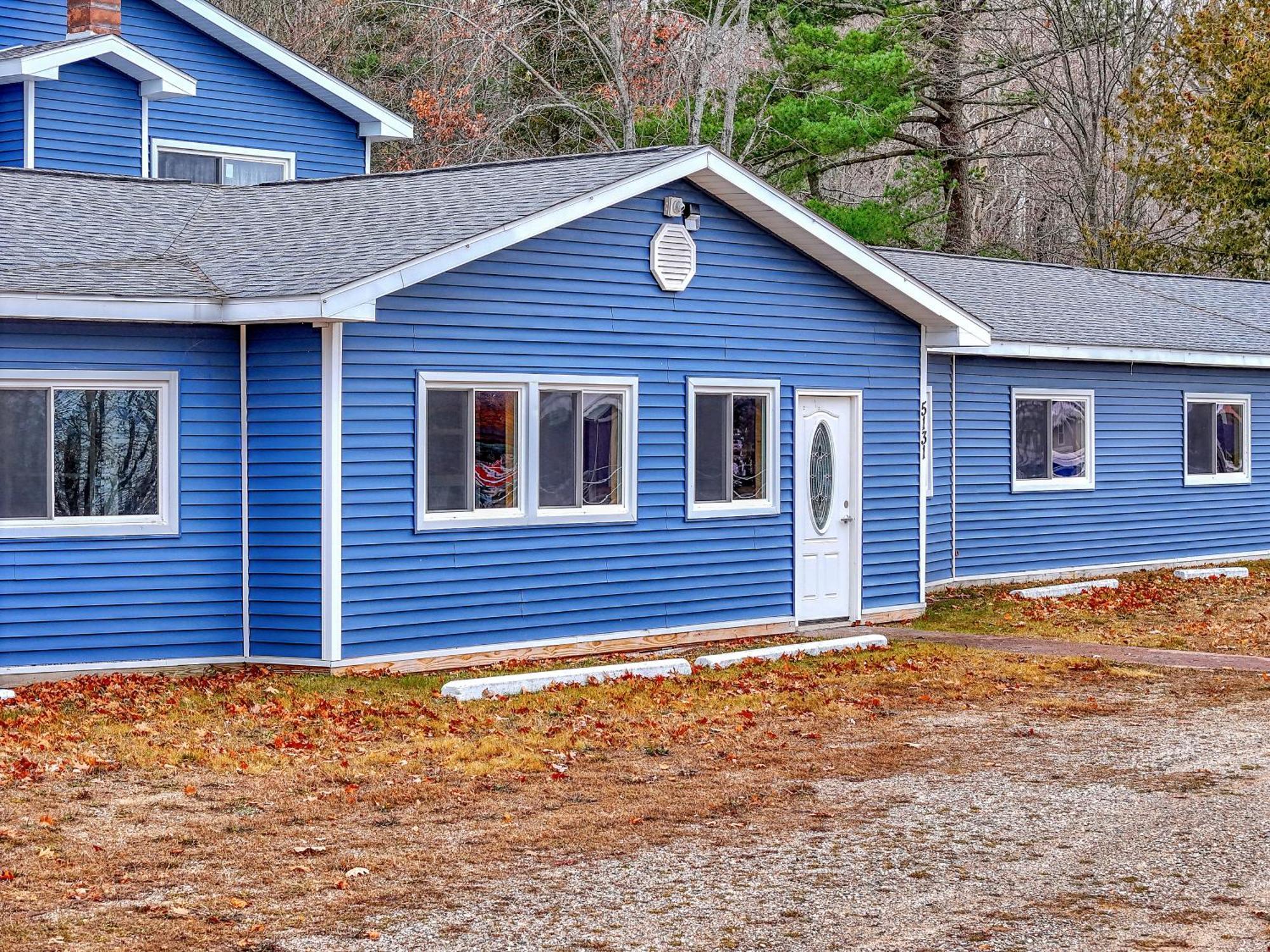 The Blue Anchor Unit #8 Motel Houghton Lake Exterior photo